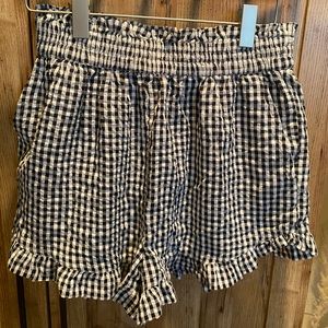 Top shop Gingham shorts